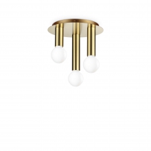 LAMPADA DASOFFITTOPETIT PL3 OTTONE - IDEAL LUX 301525 product photo