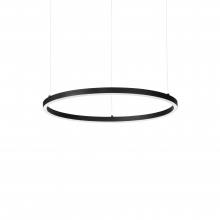LAMPADA SOSPENSIONE ORACLESLIMSPD050ROUN D40 00KON - OFF NERO NERO - IDEAL LUX 304380 product photo