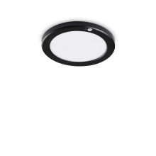 PLAFONIERA AURAPLROUN D40 00K NERO CONSENSORE - IDEAL LUX 306377 product photo