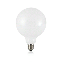 E27 GLOBO D125 08W 2700K CRI90 TRASP - IDEAL LUX 342863 product photo
