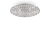 LAMPADA PLAFONIERA KINGPL9 CROMO - IDEAL LUX 073255 product photo Photo 01 2XS