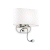 LAMPADA APPLIQUE SHERATON AP2 BIANCO - IDEAL LUX 074900 product photo Photo 01 2XS