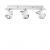 LAMPADA DA PARETE APPLIQUE LUNARE AP3 BIANCO - IDEAL LUX 077901 product photo Photo 01 2XS
