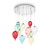 LAMPADA SOSPENSIONE CLOWN SP1 2COLOR - IDEAL LUX 100951 product photo Photo 01 2XS