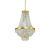 LAMPADA SOSPENSIONE CAESARSP9 ORO - IDEAL LUX 114736 product photo Photo 01 2XS