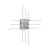 PLAFONIERA CROSSLED PL6 - IDEAL LUX 114750 product photo Photo 01 2XS
