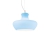 LAMPADARIO SOSPENSIONE ALADINO SP1 D30 AZZURRO - IDEAL LUX 137292 product photo Photo 01 2XS