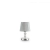 LAMPADA DA TAVOLO PEGASO TL1 SMALL ARGENTO - IDEAL LUX 164250 product photo Photo 01 2XS