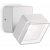 LAMPADA DA PARETE OMEGAAPSQUARE BIANCO 4000K - IDEAL LUX 172507 product photo Photo 01 2XS