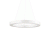 ORACLE D50 ROUND BIANCO LAMPADA SOSPENSIONE - IDEAL LUX 211404 product photo Photo 01 2XS