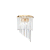 LAMPADA APPLIQUE CARLTON AP3 OTTONE - IDEAL LUX 213491 product photo Photo 01 2XS