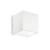 LAMPADA APPLIQUE RUBIK AP1 D10 BIANCO 3000K - IDEAL LUX 269313 product photo Photo 01 2XS