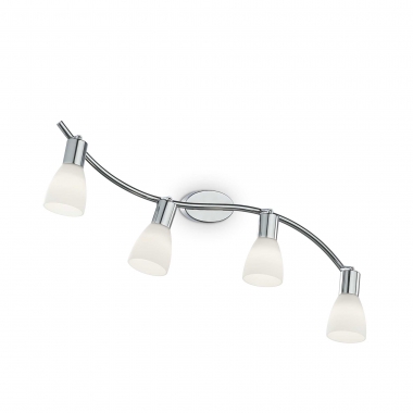 FARETTO 4 LUCI SNAKE PL4 CROMO - IDEAL LUX 002781 product photo Photo 01 3XL