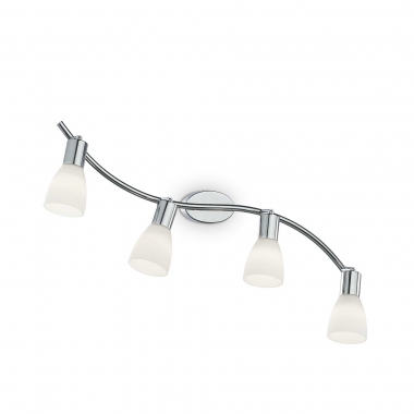 FARETTO 4 LUCI SNAKE PL4 CROMO - IDEAL LUX 002781 product photo Photo 01 3XL
