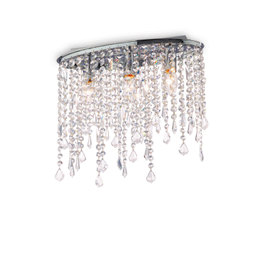 LAMPADA PLAFONIERA RAIN PL3 - IDEAL LUX 008370 product photo Photo 01 3XL