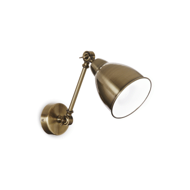 LAMPADA APPLIQUE NEWTON AP1 BRUNITO - IDEAL LUX 027876 product photo Photo 01 3XL