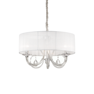 LAMPADA SOSPENSIONE SWAN SP3 BIANCO - IDEAL LUX 035840 product photo Photo 01 3XL