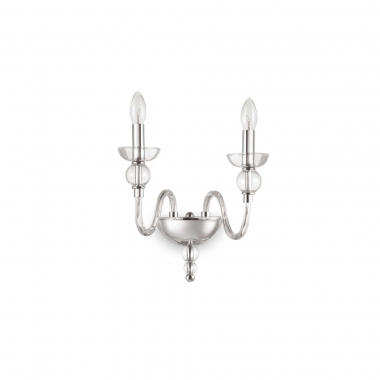 LAMPADA APPLIQUE ADUELUCIDOGE AP2 TRASPARENTE - IDEAL LUX 044392 product photo Photo 01 3XL