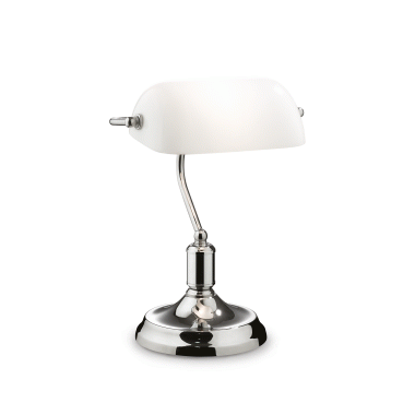 LAMPADA TAVOLO LAWYER TL1 CROMO - IDEAL LUX 045047 product photo Photo 01 3XL