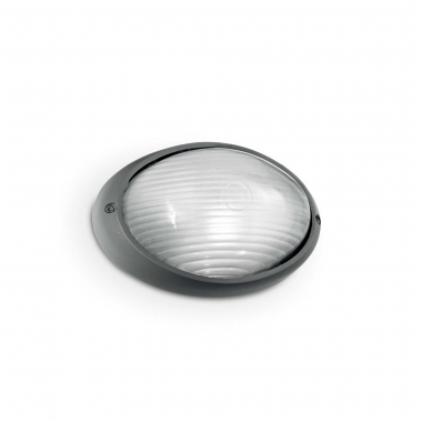 LAMPADA DA PARETE MIKE AP1 SMALL ANTRACITE - IDEAL LUX 061788 product photo Photo 01 3XL