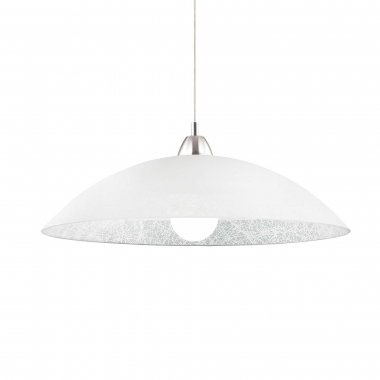 LAMPADA SOSPENSIONE LANA SP1 D60 BIANCO - IDEAL LUX 068176 product photo Photo 01 3XL