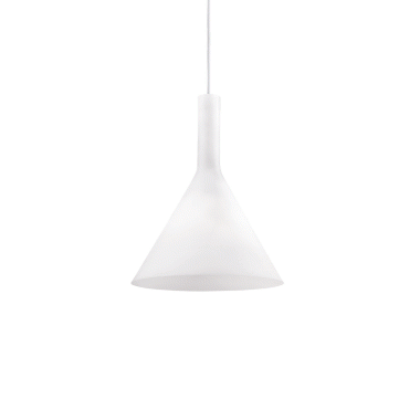 COCKTAIL SP1 SMALL BIANCO LAMPADA SOSPENSIONE - IDEAL LUX 074337 product photo Photo 01 3XL