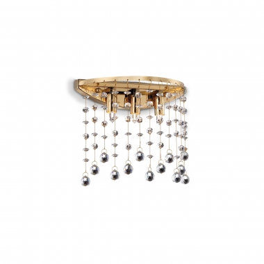 LAMPADA DA PARETE APPLIQUE MOONLIGHT AP3 ORO - IDEAL LUX 082813 product photo Photo 01 3XL