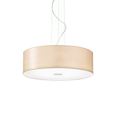 WOODY SP5 WOOD LAMPADA SOSPENSIONE - IDEAL LUX 087719 product photo Photo 01 3XL