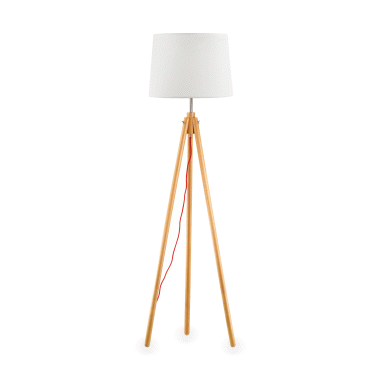 LAMPADA TERRA YORK PT1 WOOD - IDEAL LUX 089805 product photo Photo 01 3XL