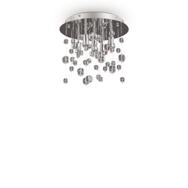 LAMPADA PLAFONIERA NEVE PL5 CROMO - IDEAL LUX 094687 product photo Photo 01 3XL