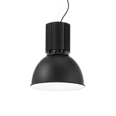 LAMPADA SOSPENSIONE HANGAR SP1 NERO - IDEAL LUX 100333 product photo Photo 01 3XL