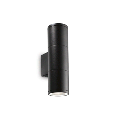 GUN AP2 SMALL NERO LAMPADA APPLIQUE - IDEAL LUX 100395 product photo Photo 01 3XL