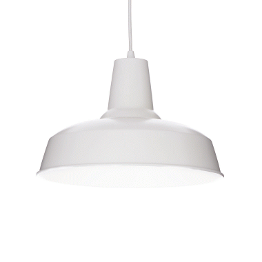 MOBY SP1 BIANCO LAMPADA SOSPENSIONE - IDEAL LUX 102047 product photo Photo 01 3XL