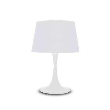 LAMPADA TAVOLO LONDON TL1 BIG BIANCO - IDEAL LUX 110448 product photo Photo 01 3XL