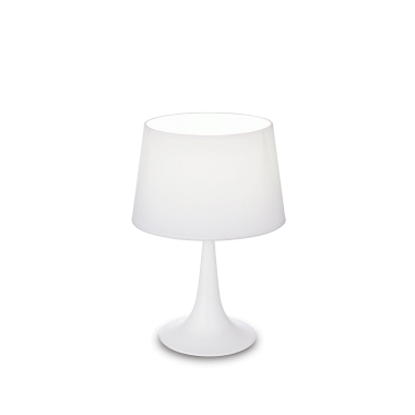 LAMPADA TAVOLO LONDON TL1 SMALL BIANCO - IDEAL LUX 110530 product photo Photo 01 3XL