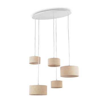 LAMPADA SOSPENSIONE EKOS SP5 - IDEAL LUX 110868 product photo Photo 01 3XL