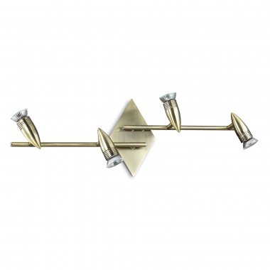 FARETTISOFFITTO ALFA PL4 BRUNITO - IDEAL LUX 119830 product photo Photo 01 3XL