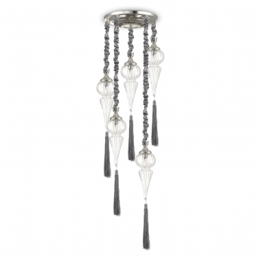LAMPADA A SOSPENSIONE HAMMAM SP5 5LUCI - IDEAL LUX 139586 product photo Photo 01 3XL