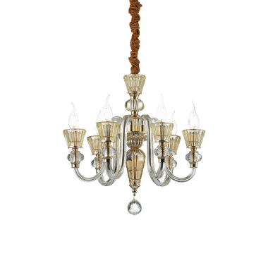 LAMPADA SOSPENSIONE STRAUSS SP6 - IDEAL LUX 140605 product photo Photo 01 3XL
