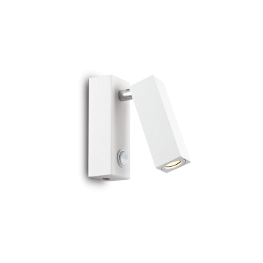 LAMPADA APPLIQUE PAGEAPSQUARE BIANCO - IDEAL LUX 142258 product photo Photo 01 3XL