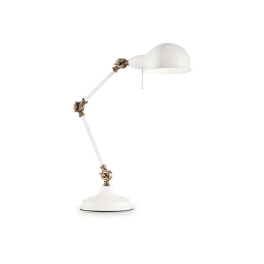 LAMPADA TAVOLO TRUMAN TL1 BIANCO - IDEAL LUX 145198 product photo Photo 01 3XL