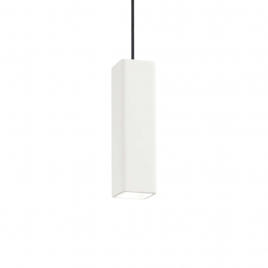 LAMPADA A SOSPENSIONE 1LUCE - OAK SP1 SQUARE BIANCO - IDEAL LUX 150666 product photo Photo 01 3XL