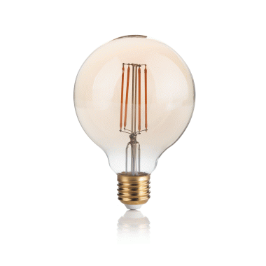 LAMPADINAE27GLOBOD09504W2200KCRI80AMBRA - IDEAL LUX 151717 product photo Photo 01 3XL
