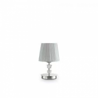 LAMPADA DA TAVOLO PEGASO TL1 SMALL ARGENTO - IDEAL LUX 164250 product photo Photo 01 3XL