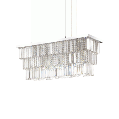 LAMPADA SOSPENSIONE MARTINEZ SP6 CROMO - IDEAL LUX 166322 product photo Photo 01 3XL