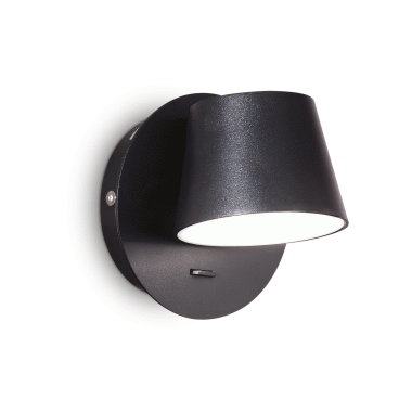 GIM AP NERO LAMPADA APPLIQUE - IDEAL LUX 167121 product photo Photo 01 3XL