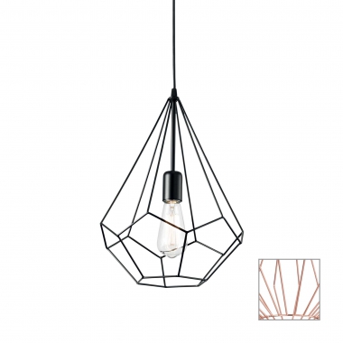 LAMPADARIO SOSPENSIONE AMPOLLA - 3 SP1 RAME - IDEAL LUX 167367 product photo Photo 01 3XL