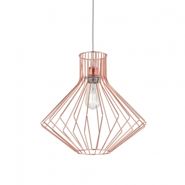 LAMPADARIO SOSPENSIONE AMPOLLA - 4 SP1 RAME - IDEAL LUX 167503 product photo Photo 01 3XL