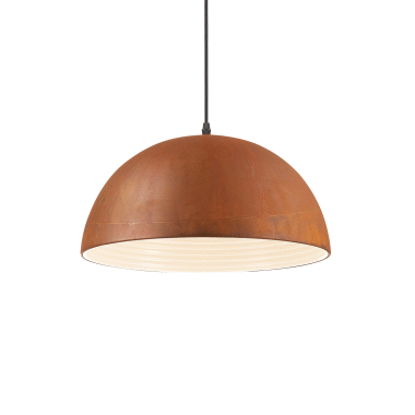 LAMPADA SOSPENSIONE FOLK SP1 D40 CORTEN - IDEAL LUX 174211 product photo Photo 01 3XL