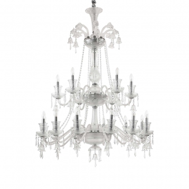 LAMPADARIO SOSPENSIONE REDENTORE SP1 8 - IDEAL LUX 176291 product photo Photo 01 3XL